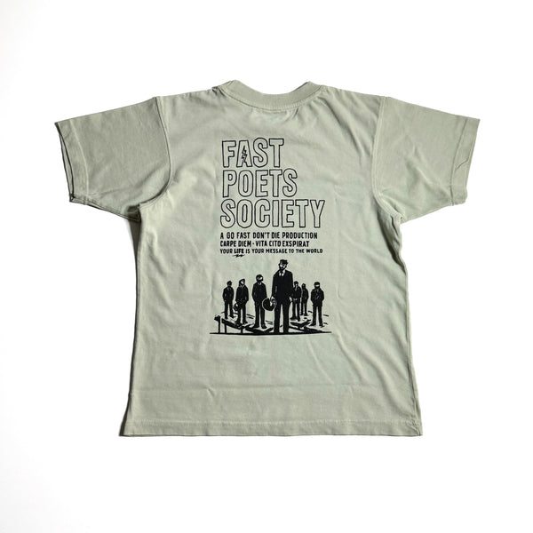 Fast Poets Society Urban Heavy Tee - Pistachio