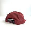 Go Fast Don't Die Maroon Satin Coach Snapback