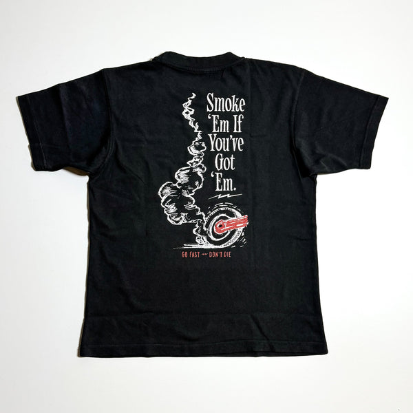 Outsiders Smoke 'Em If You've Got 'Em Urban Heavy Tee - Black